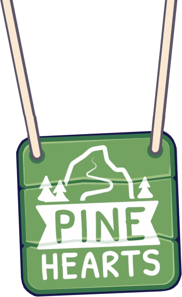 Pine hearts logo